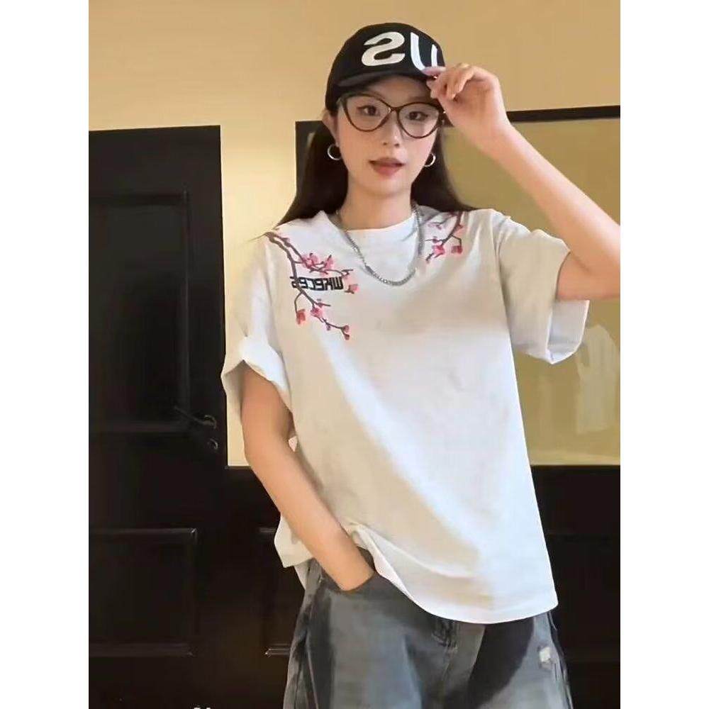新款短袖t恤男潮牌欧美嘻哈风圆领打底衫上衣夏513DX1069P27,男装T恤,星座513