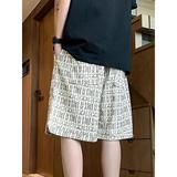 冰丝工装短裤男夏季薄款美式宽松高街大口袋五分裤男513DK1273P25，男装牛仔裤，星座513