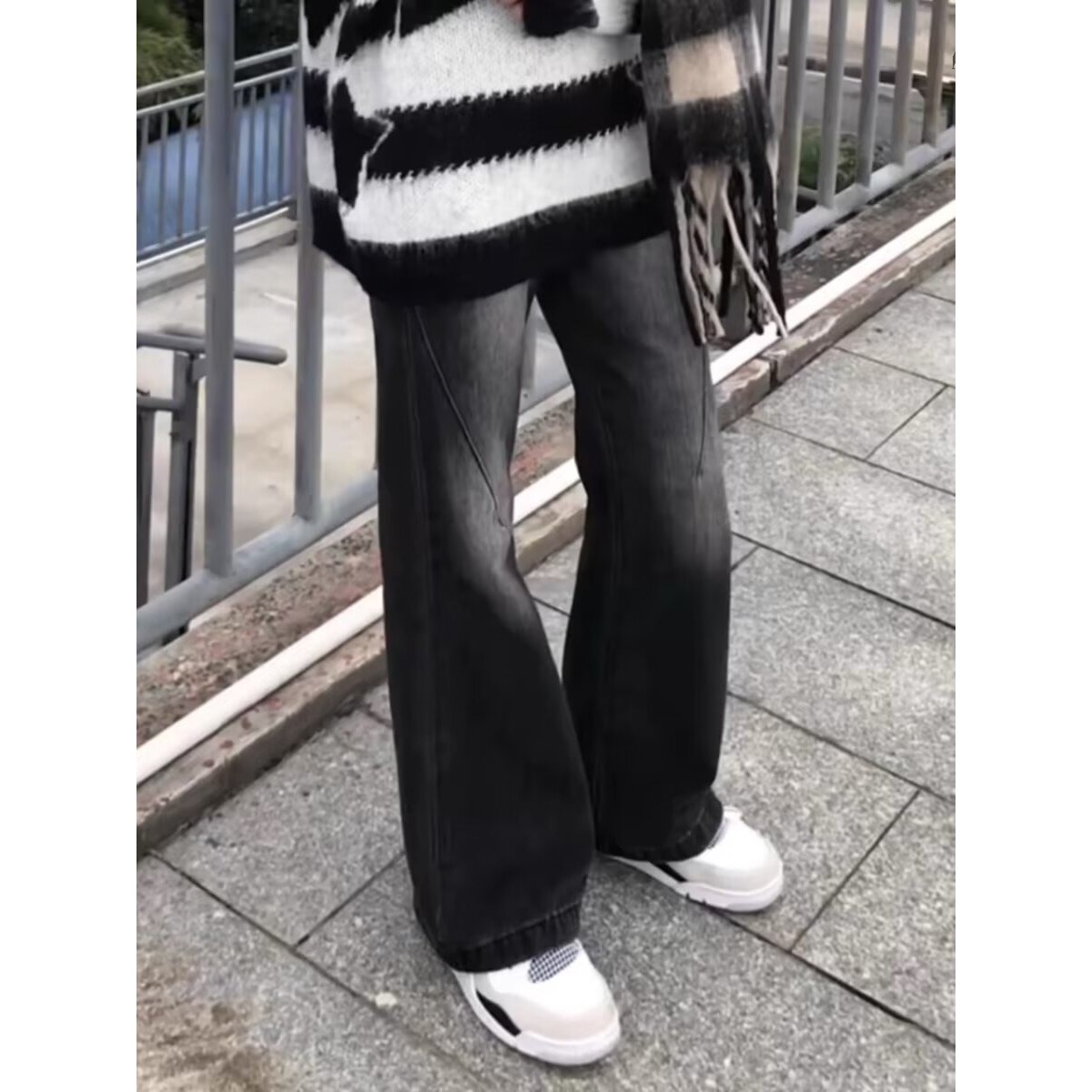 夏季新款潮流百搭牛仔裤男女513CK226P37图片