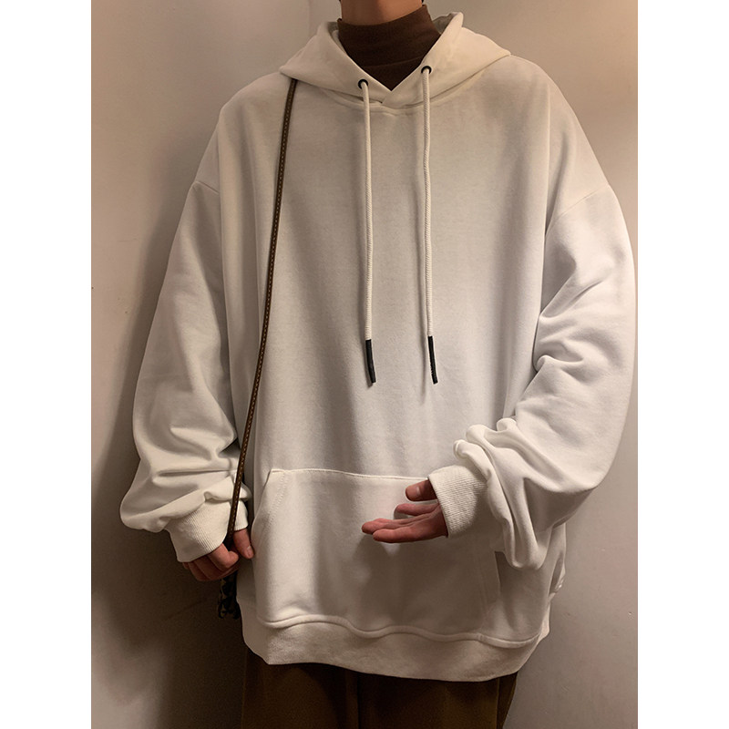 直播品质原创日系复古连帽纯色重工卫衣男上衣514-7WY2339P50,男装卫衣,星座513
