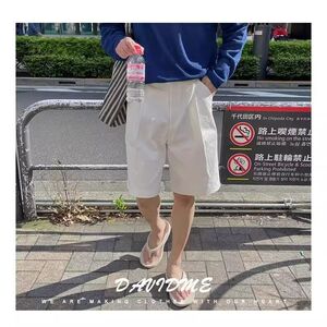 工装短裤女夏五分裤宽松直筒休闲中裤513DK1424P38