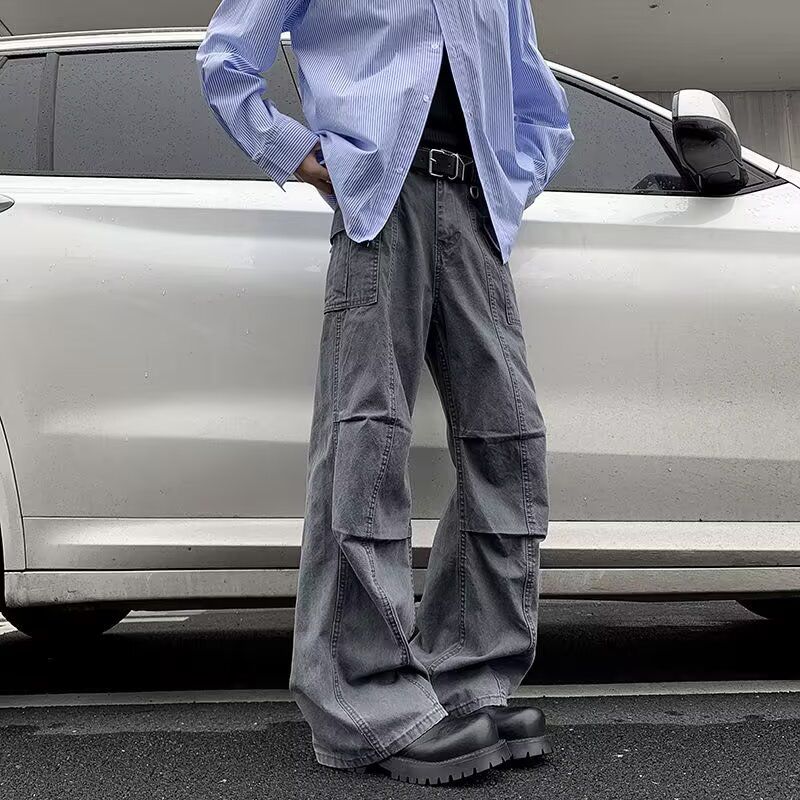 美式复古休闲裤男女新潮牌多口袋工装裤513CK260P55，男装工装外套，星座513