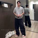 翻领短袖polo衫男潮牌夏季t恤韩版新百搭体恤上衣513DX418P40，男装T恤，星座513