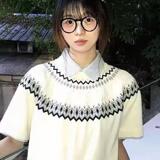 短袖t恤男潮牌夏季宽松五分袖新网红简约印花上衣513DT1615P39，女装T恤，星座513