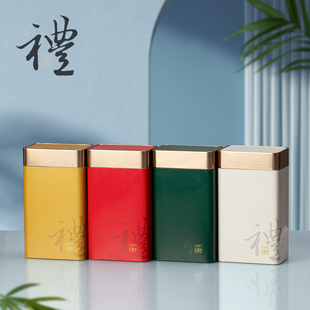 大号一斤装茶叶罐铁罐包装盒密封罐毛峰六安瓜片通用红茶绿茶空罐