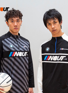 INNOUT宝马半拉链长袖T恤男款秋冬季加绒足球训练服运动跑步骑行