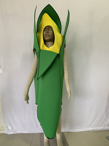 玉米衣服cosplay食物主题成人角色扮演万圣节搞怪舞台表演出服装
