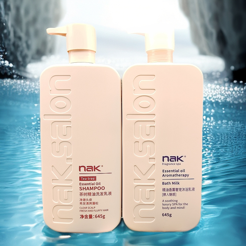 香薰沐浴乳液645g茶树去屑洗发露