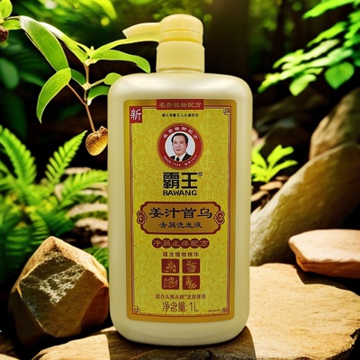 霸王姜汁首乌去屑止痒洗发露