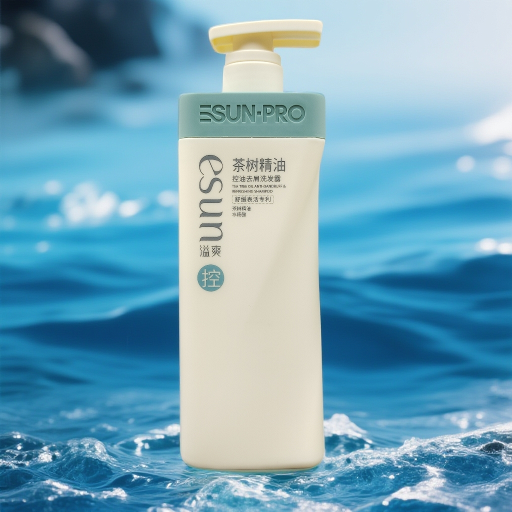 安安国际茶树精油洗发水清爽净澈去屑控油蓬松洗发露男女通用正品