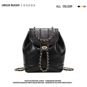 URCIO RUCKY品牌包包女2025新潮流通勤百搭小众设计学院风双肩包