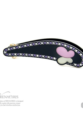 AngelRena韩国进口饰品头饰小蝴蝶女款发卡竖夹香蕉夹 B976