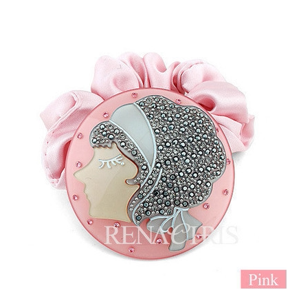 AngelRena韩国进口饰品成人女发饰盘发美女头发绳发圈 B743