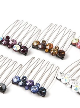 AngelRena韩国发饰头饰泡泡女款盘发发卡刘海发夹插梳发梳C861