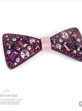 AngelRena韩国进口饰品头饰闪亮水晶发夹边夹顶夹 C392