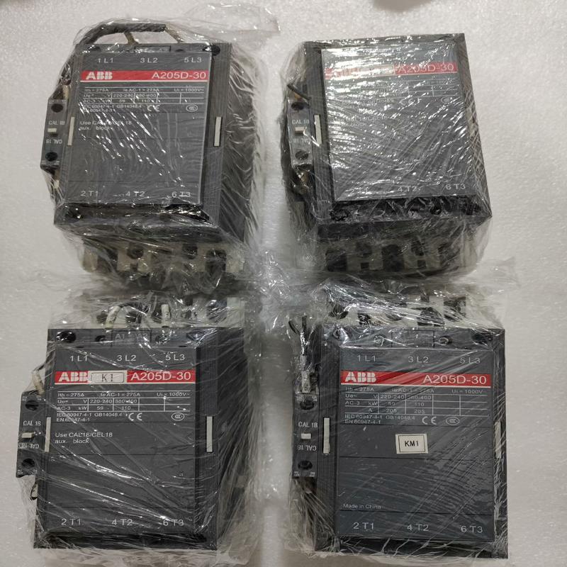 （请询价）ABB A205D-30，ABB交流接触器，拆机4