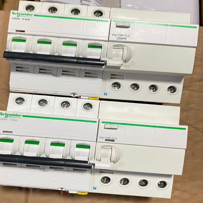 （请询价）施耐德断路器iC65N4P漏电保护器二手正品有66