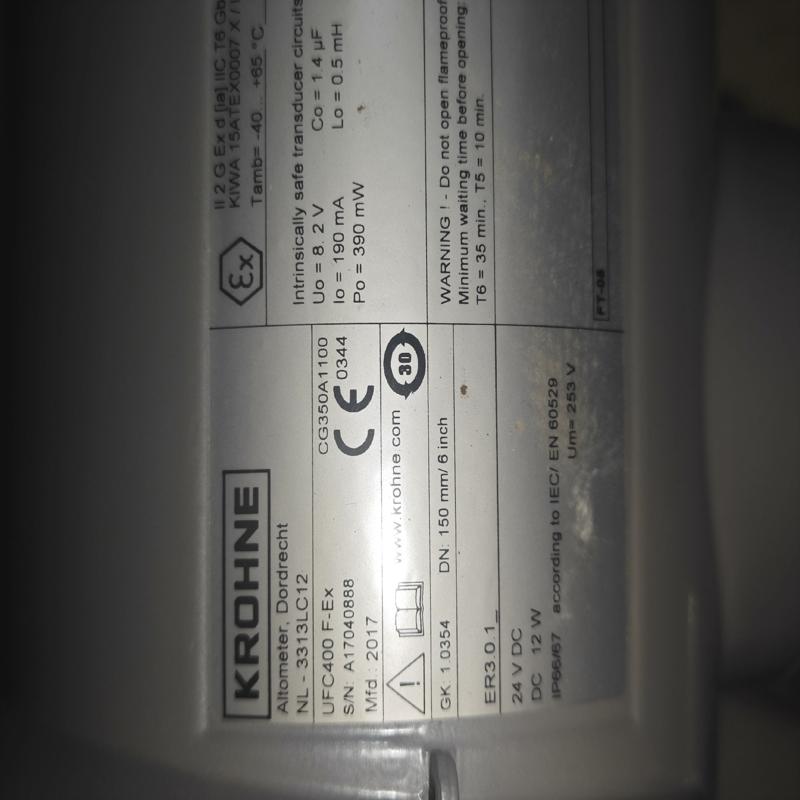 （请询价）KROHNE 科隆NL-3313LC12流量计UF