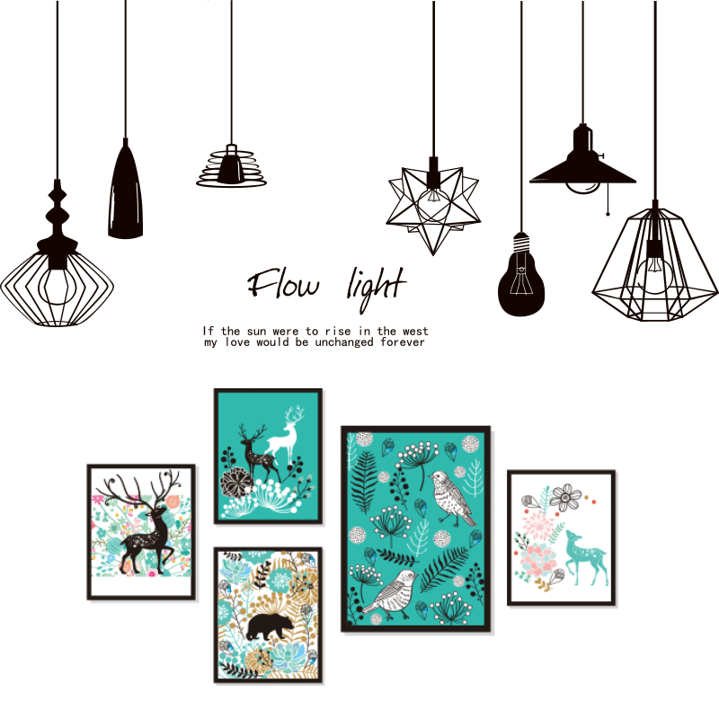 3D立体墙贴画创意客厅沙发背景墙壁自粘墙纸卧室墙面装饰贴纸温馨