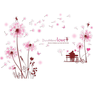 温馨墙纸自粘壁纸海报房间卧室床头背景墙壁墙面装饰品贴纸墙贴画