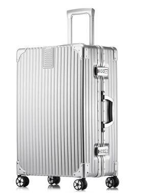 2018新款时尚PC行李箱男女拉杆万向轮旅行箱20 24 28寸男女密码箱