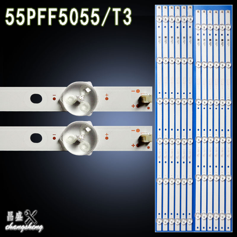 适用飞利浦55PFF5055/T3电视灯条