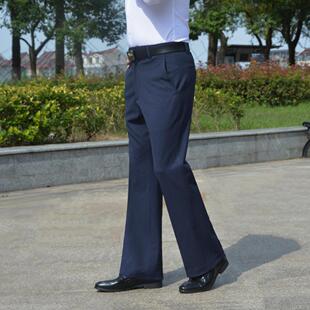 弹性免烫垂感裤 喇叭裤 男士 潮流阔腿裤 日常休闲抗皱西裤 子时尚 冬季