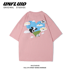 Printed round neck short sleeve fashion casual half sleeve T-shirt