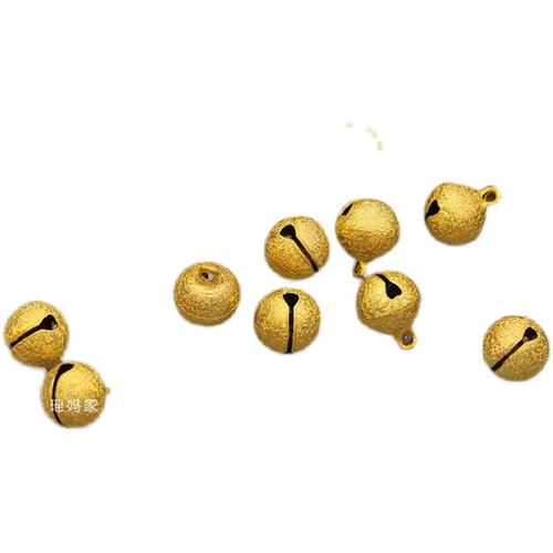 Матовый колокольчик, аксессуар для волос ручной работы с бабочкой, плетеный браслет с аксессуарами, 50 шт, DIY