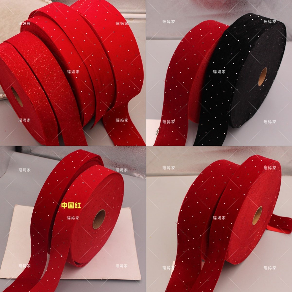 一卷50码2.5/4/6cm金粉/烫钻绒布丝带diy蝴蝶结发夹玫瑰花丝带,饰品/流行首饰/时尚饰品新,其他DIY饰品配件,淘宝优惠券,粉丝福利购,淘宝优惠卷