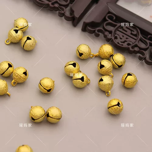 Матовый колокольчик, аксессуар для волос ручной работы с бабочкой, плетеный браслет с аксессуарами, 50 шт, DIY