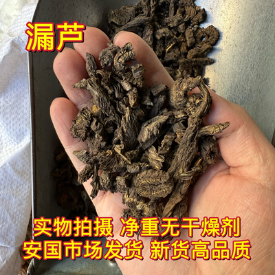 安国中药材市场 精选漏芦根片 正品狼头花野兰鬼油麻1000克