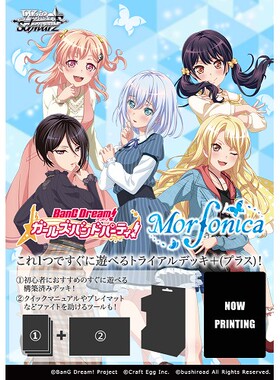 WS黑白双翼卡牌 BanG Dream! Girls' Band Party! Morfonica 预组