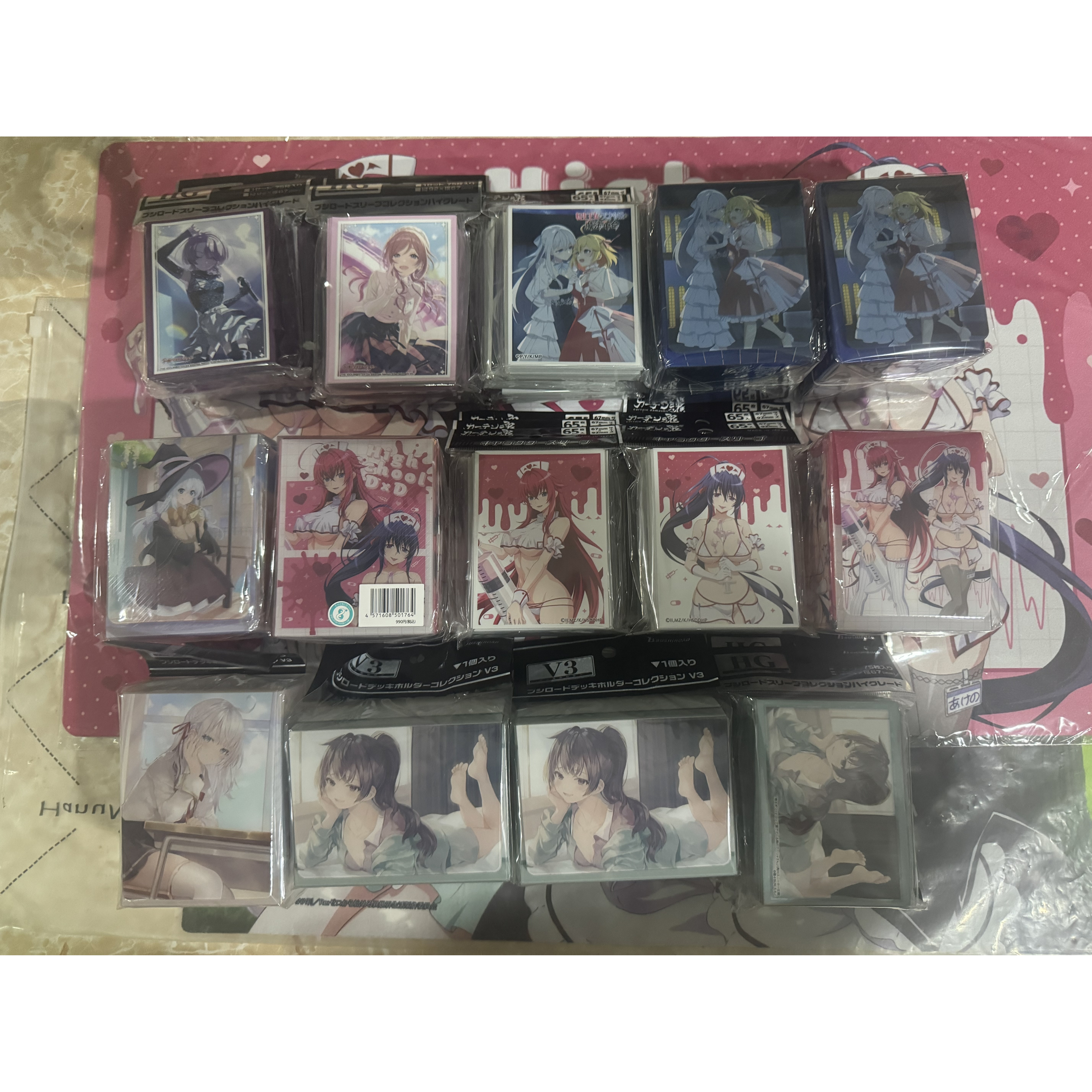 学园偶像 恶魔高校 鹅语妹 转生王女 魔女之旅 日本周边卡套 卡盒