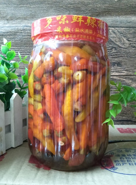江西赣南特产泡菜朝天椒酱泡辣椒