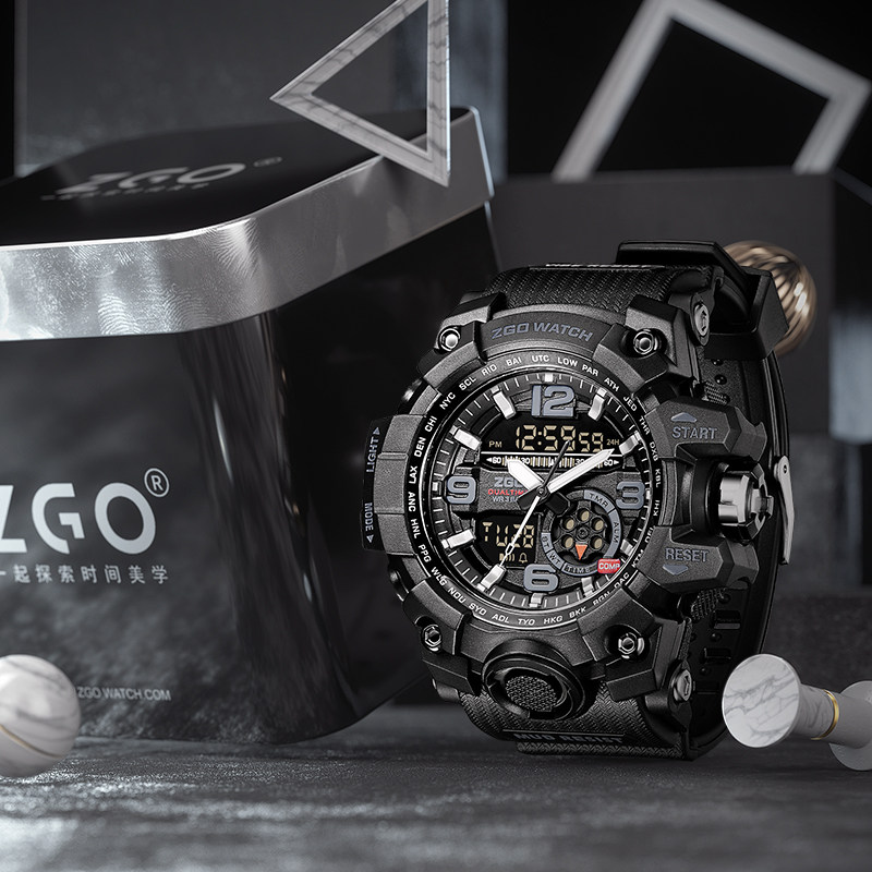 电子表男特种兵战术霸气男士潮流机械多功能运动防水户外学生手表