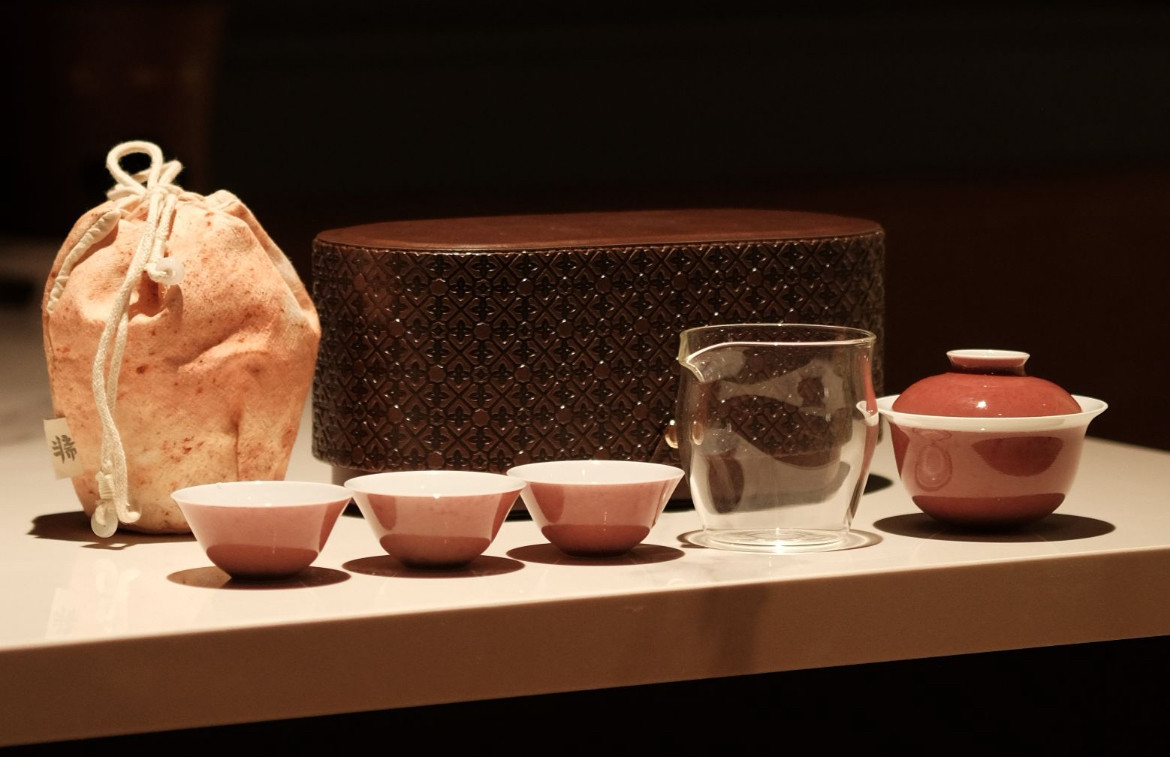 半斋豇豆红青花鱼戏功夫泡旅行套组（一盖碗三杯一公杯组合）,居家布艺,茶席,淘宝优惠券,粉丝福利购,淘宝优惠卷