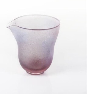 心缘堂琉璃葫芦公杯150ml蓝紫渐变
