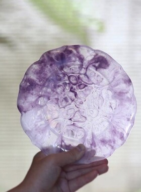 心缘堂尔雅茶盘181 x 27mm（粉彩樱花粉/粉彩紫）