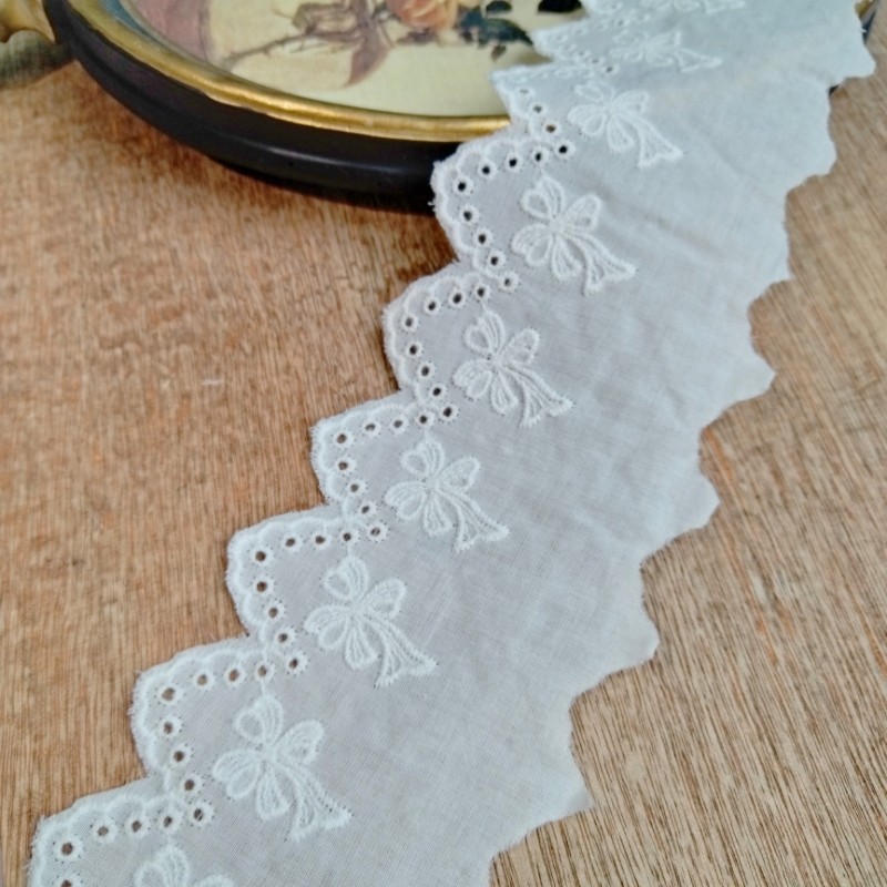 纯棉绣花花边DIY 领口布艺 床品发饰 娃衣窗帘 童装裙摆 服装辅料,居家布艺,花边,淘宝优惠券,粉丝福利购,淘宝优惠卷