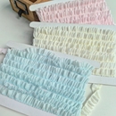 礼盒服装 镶边手帐 辅料 发夹娃衣 多色织带褶皱无弹木耳边DIY手工