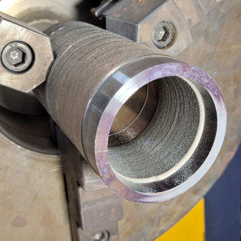 内孔堆焊合金层 激光熔覆锡青铜合金 表面抗氧化耐腐耐磨硬化处理