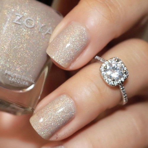 冰沙细闪指甲油钻石zoya钻石微闪