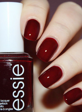 美国ESSIE指甲油bordeaux波多尔深酒红车厘子枣红12姨妈红牛血红