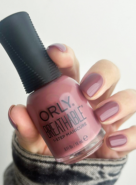 12FREE美国ORLY指甲油雾紫色2060107玫瑰紫yeah for sherpa不可剥