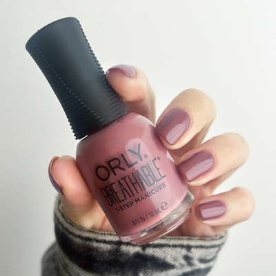 灰紫指甲油ORLY显白12FREE