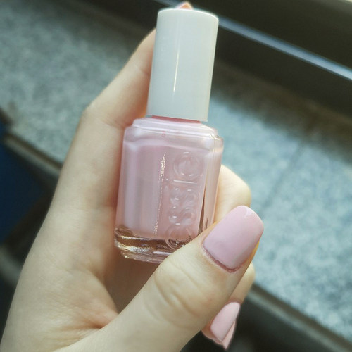 ESSIE指甲油fiji婴儿粉淡免照灯