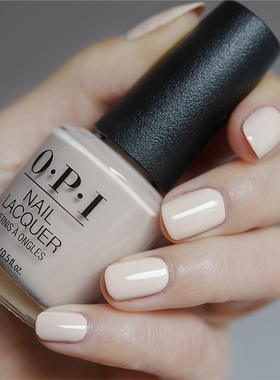 OPI指甲油E82米白气质My Vampire in buff冰奶茶裸色免烤持久防水