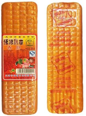 强源飘香香肠傻子火腿485g乘5根即食方火锅下酒菜零食方肠
