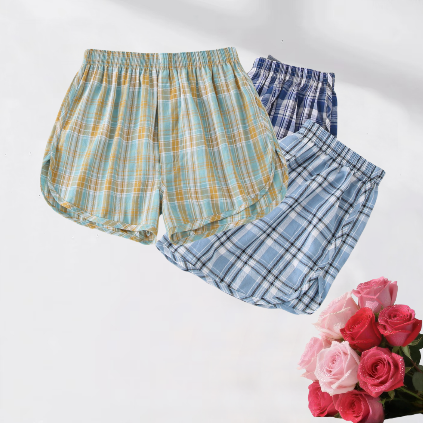 男士内裤阿罗裤开口宽松圆角内裤